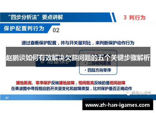 赵鹏谈如何有效解决欠薪问题的五个关键步骤解析